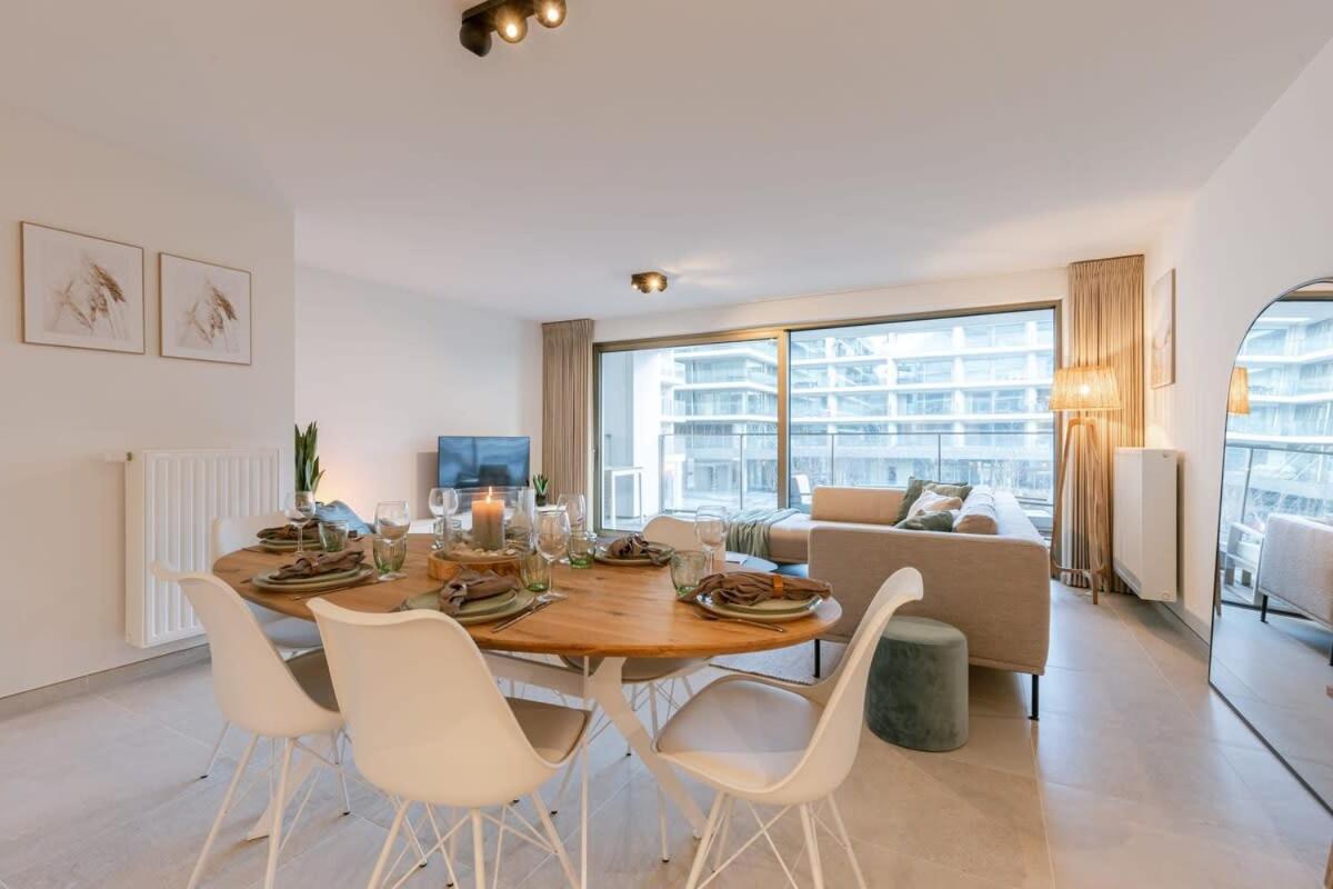 Appartement Huswell - Bright In Sky Garden With Terrace Oostende