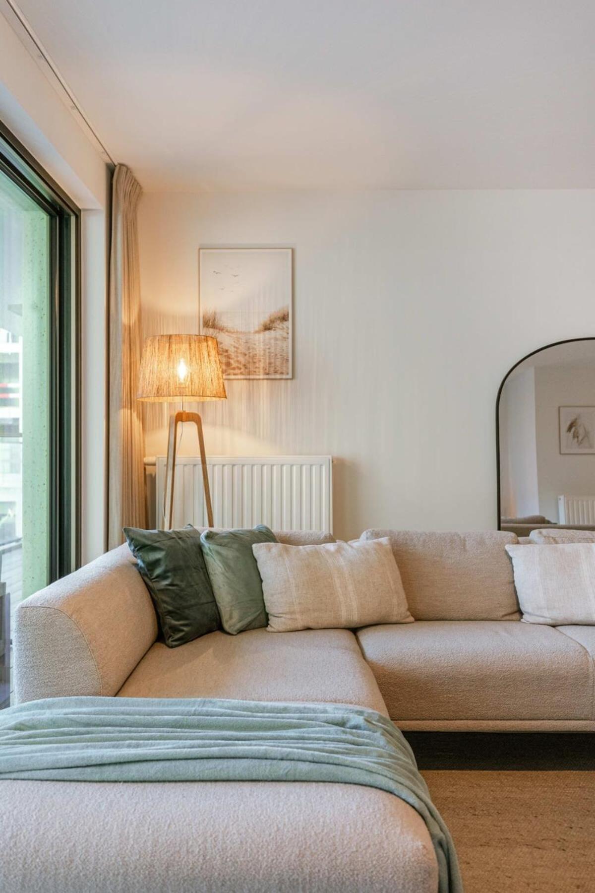 Appartement Huswell - Bright In Sky Garden With Terrace Oostende